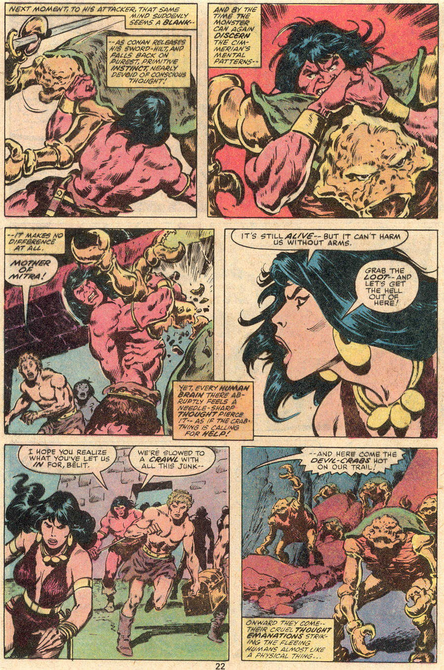 Read online Conan the Barbarian (1970) comic -  Issue #99 - 13