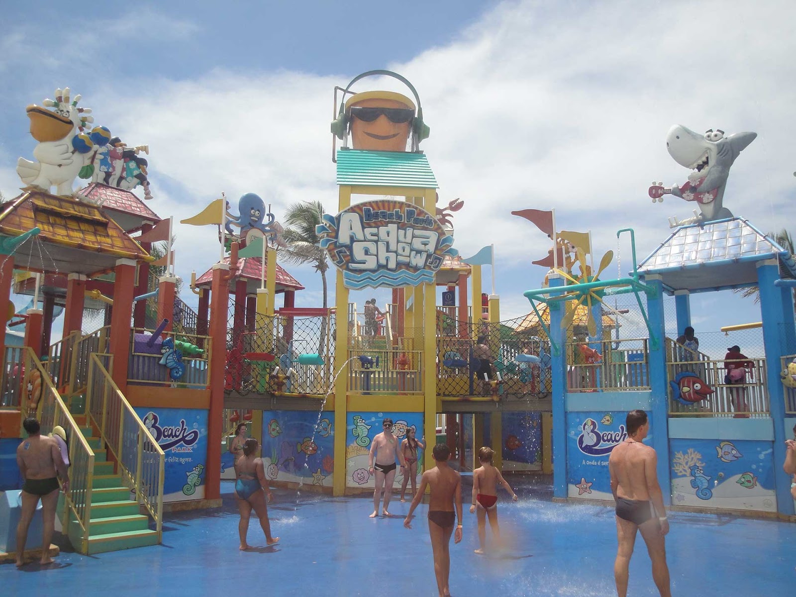 Atrações pra crianças no Beach park