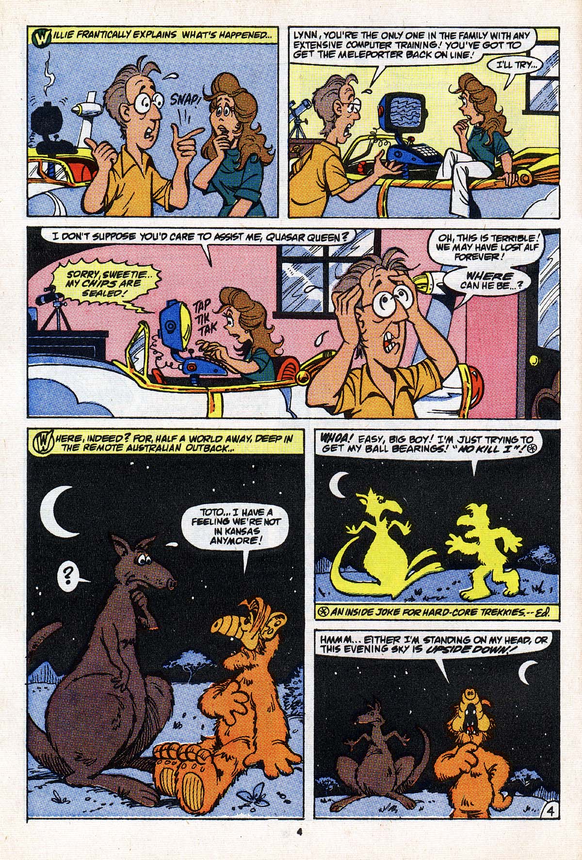 Read online ALF comic -  Issue #23 - 5