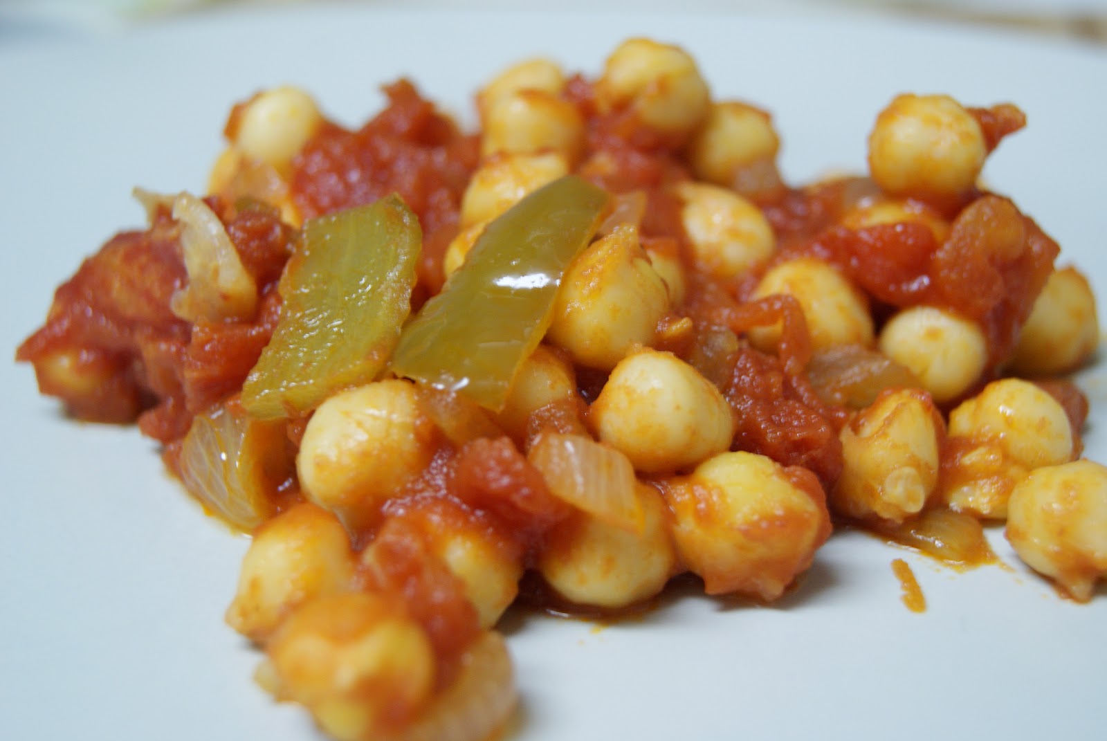 Sabores (Cocina entre Primos) Garbanzos con tomate