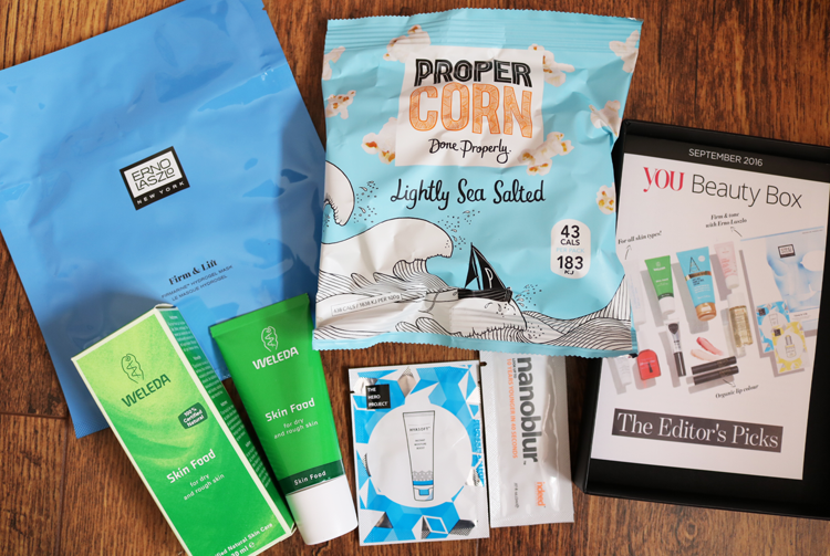 You Beauty Box September 2016 review