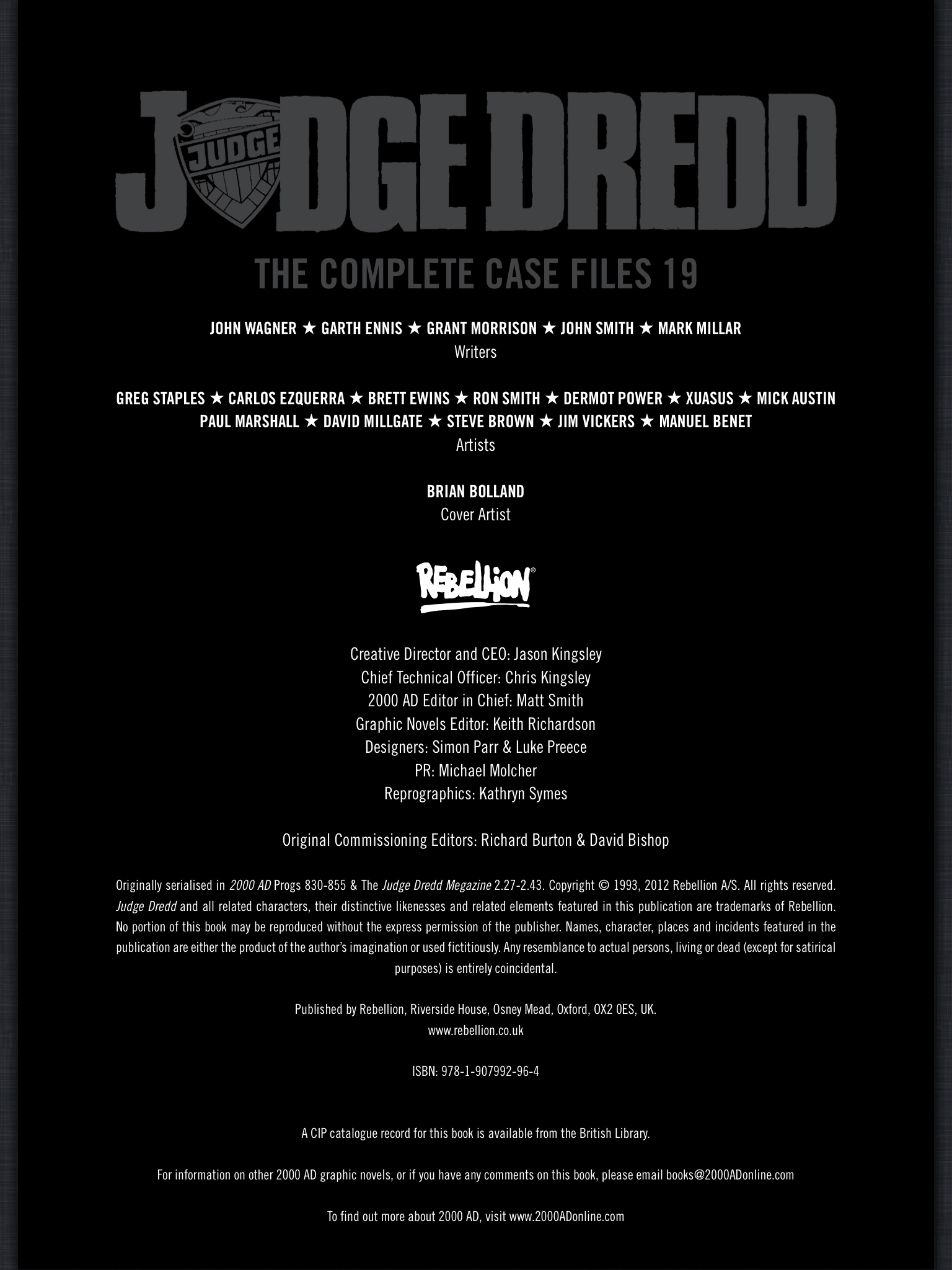 Read online Judge Dredd: The Complete Case Files comic -  Issue # TPB 20 - 2