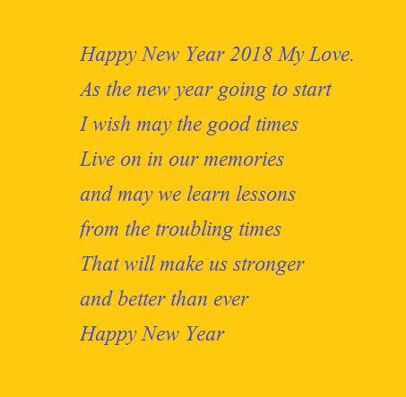 Happy New Year Messages for Girlfriend