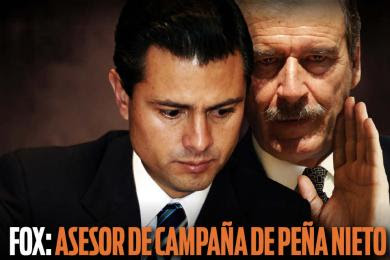 Enrique Peña Nieto y Vicente Fox Quesada