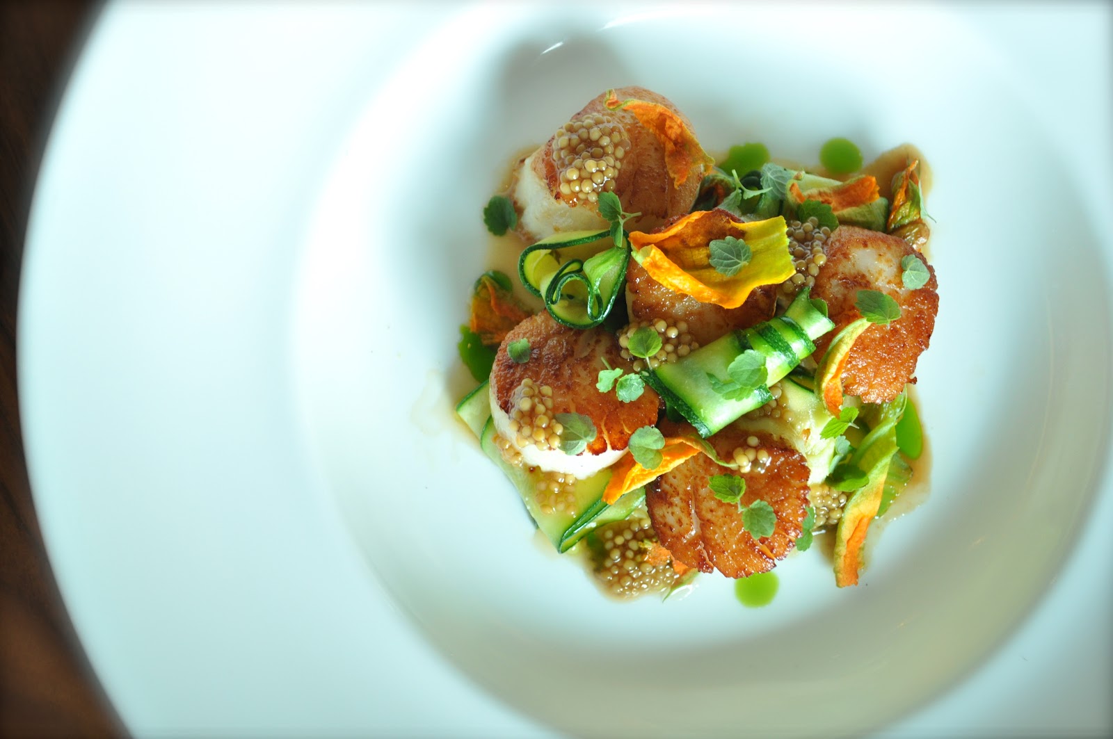 On Zucchini blossom applications....