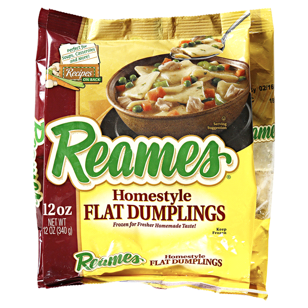 Diab2Cook Reames Chicken and Dumplings and Sliced Carrots