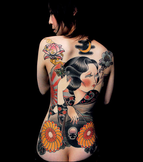Horimono tattoo designs