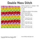 Double Moss Knitting Stitches