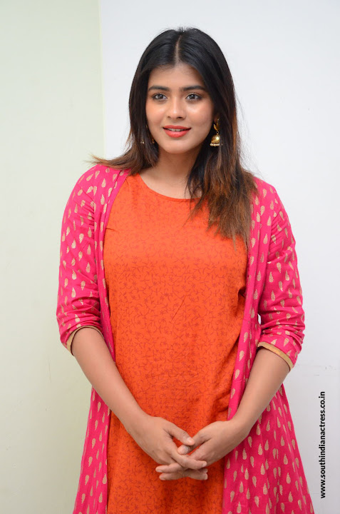 Hebah Patel at Angel movie Interview