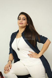 Manjusha in White Tight T Shirt and Black Jacket ~  Exclusive Celebrities Galleries 013