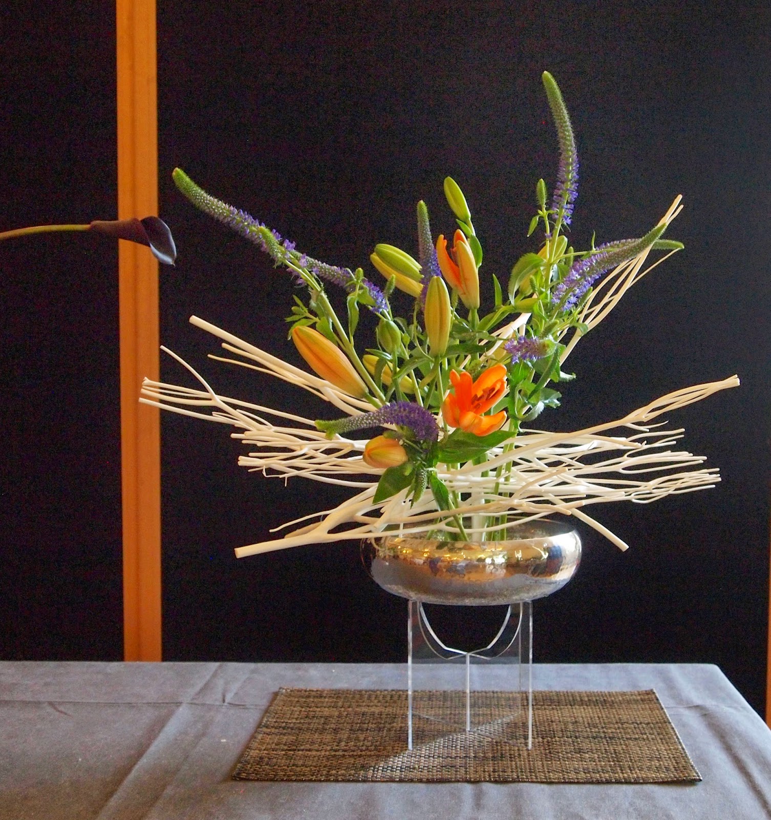 The Nordic Lotus Ikebana Blog Light and Darkness Ichyio Demonstration