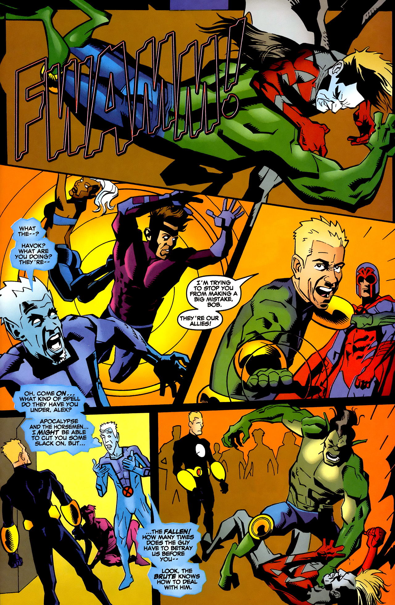 Read online Mutant X comic -  Issue #22 - 10