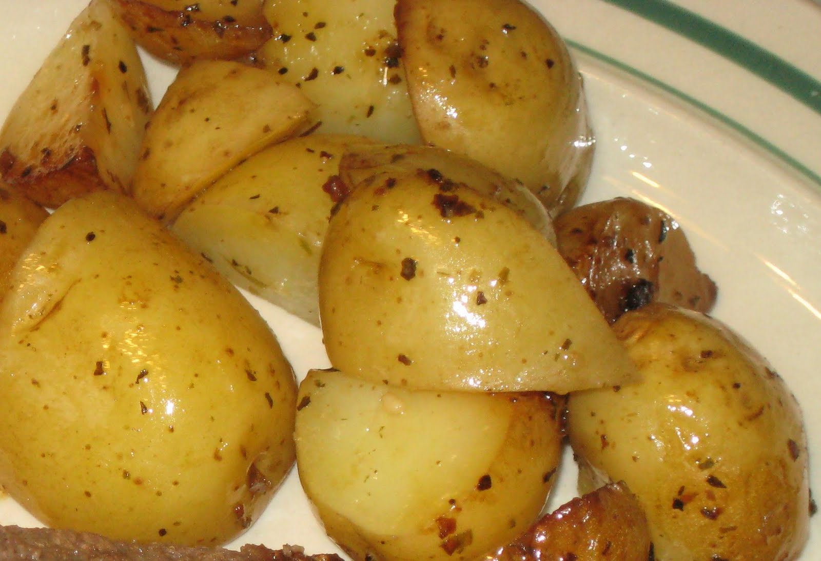 Qu'est-ce qui mijote chez Nance: Pommes de terre grelot au four