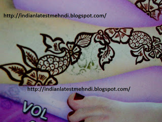 flower mehndi designs 2013 for arms 4