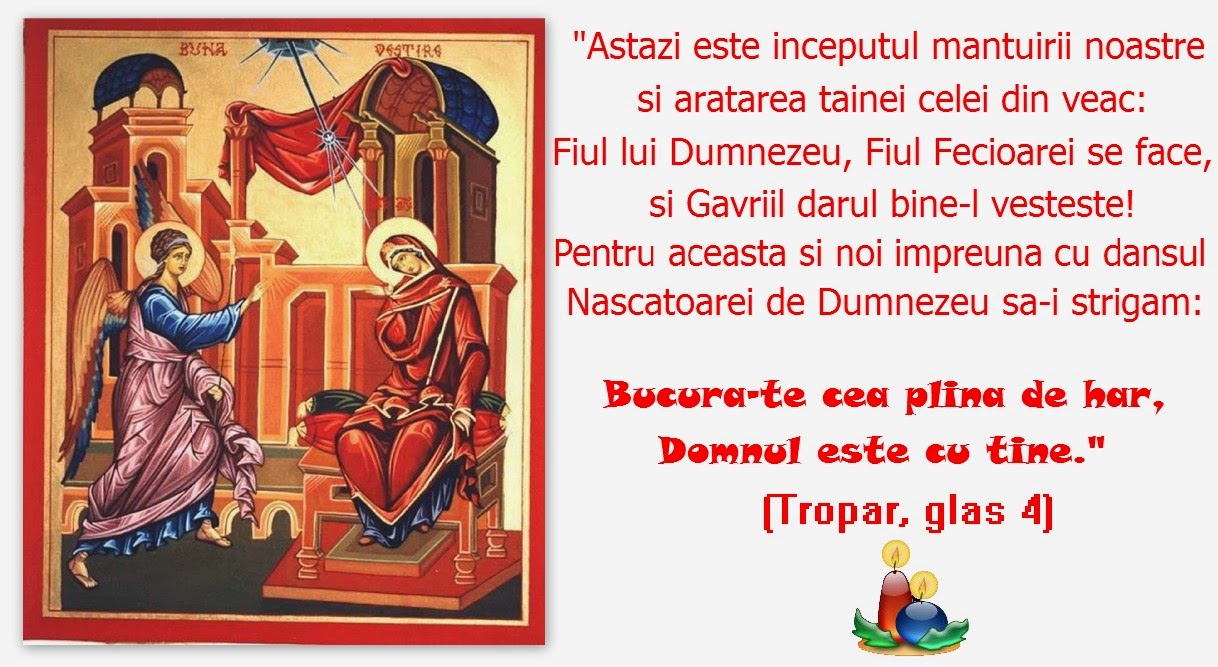 Maica Domnului Buna Vestire