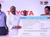 Toyota Technical Education Program [BP- T-TEP] Launch at Govt. Industrial Training Institute in Sanathnagar, Hyderabad   