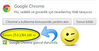 Google Chrome 25.0.1364.160 m güncel yükle