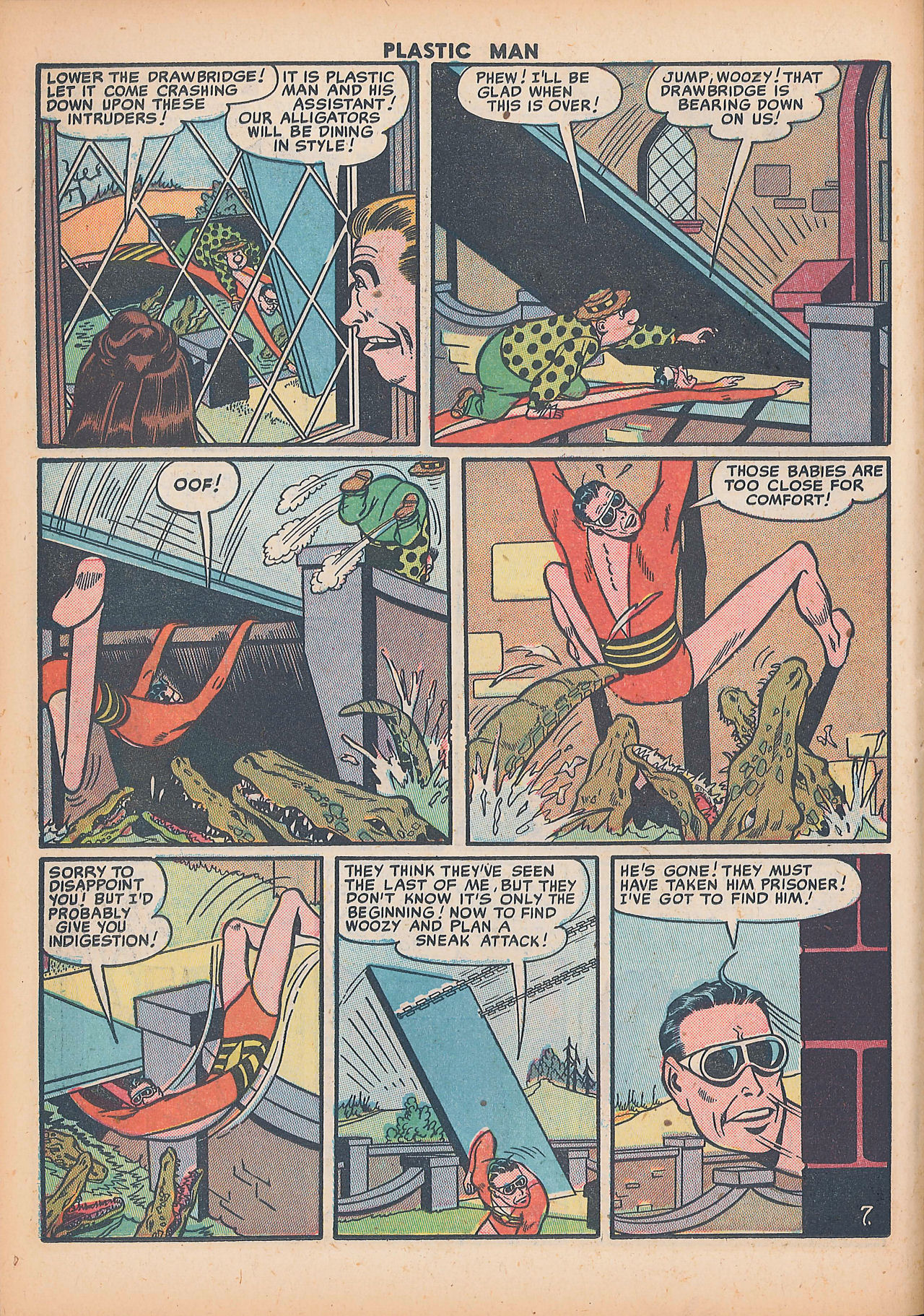 Read online Plastic Man (1943) comic -  Issue #30 - 22