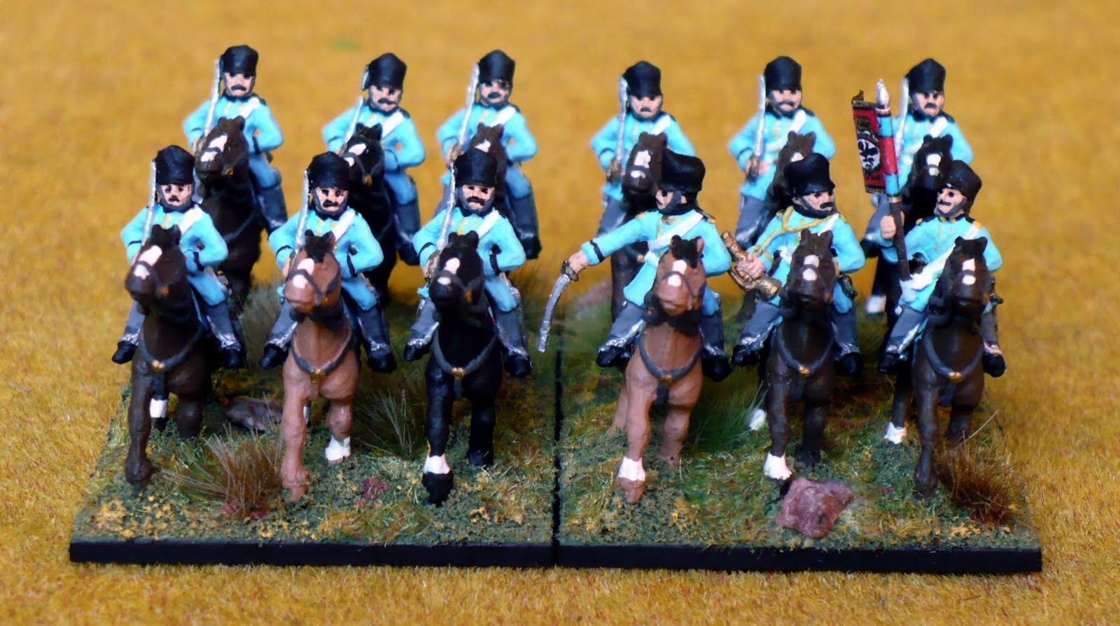 Sgt Steiner's Wargaming Blog Prussian Dragoons & Hussars 1813/14