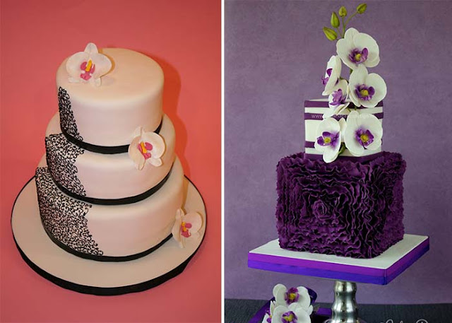 phalaenopsis wedding cakes