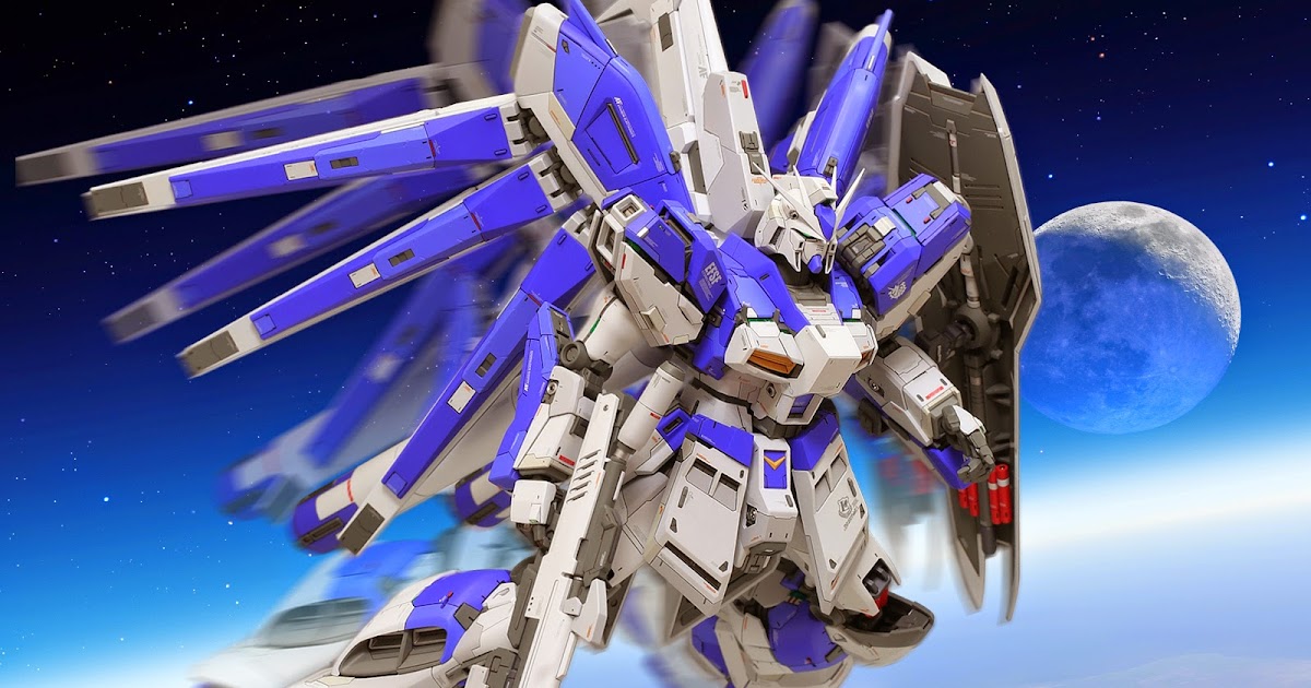 GUNDAM GUY: MG 1/100 Hi Nu Gundam Ver Ka - Customized Build