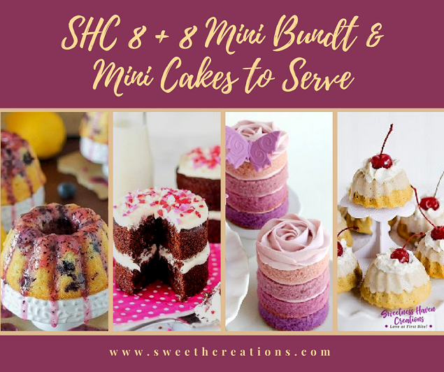 SHC BEST 8 + 8 MINI BUNDT & MINI CAKES RECIPES TO SERVE