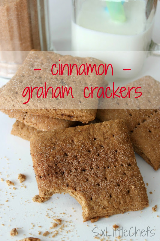 Six Little Chefs Homemade Cinnamon Graham Crackers