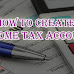 Create Income Tax Account in Hindi
