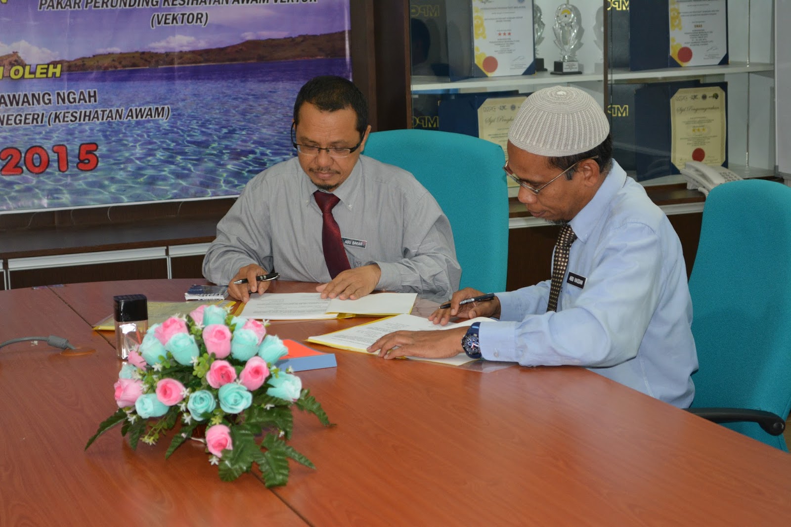 Majlis Serah Tugas &amp; Jamuan Perpisahan KPPK Vektor - Unit Kawalan