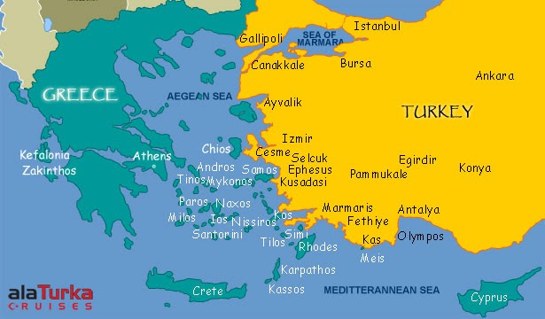 Map Of Greece And Turkey Free Printable Maps map-of-greece-and-turkey-free-printable-maps