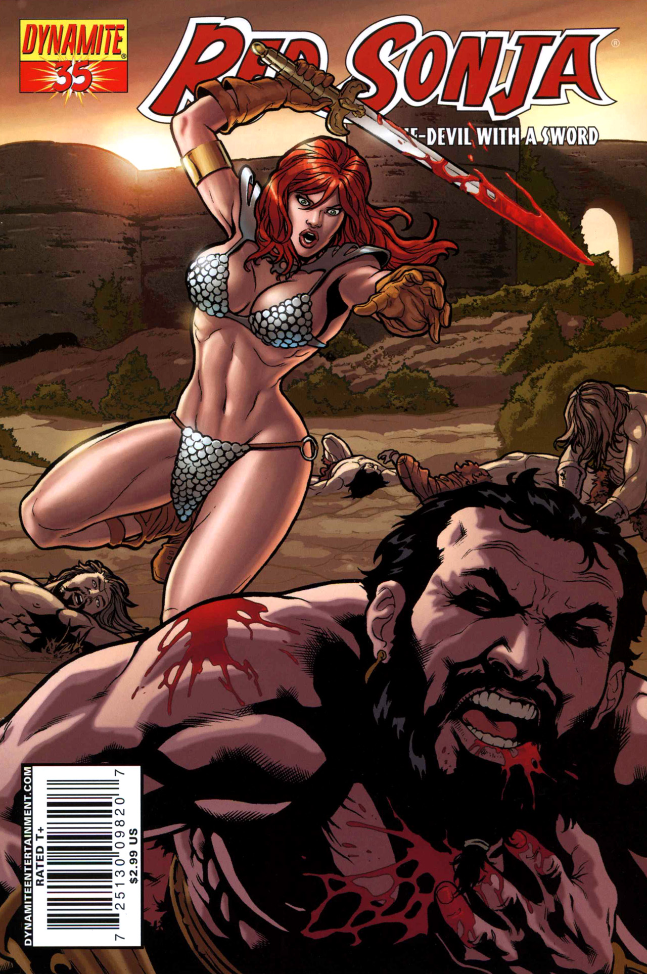 Read online Red Sonja (2005) comic -  Issue #35 - 1