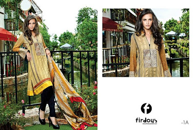 Firdous Eid Collection 2013