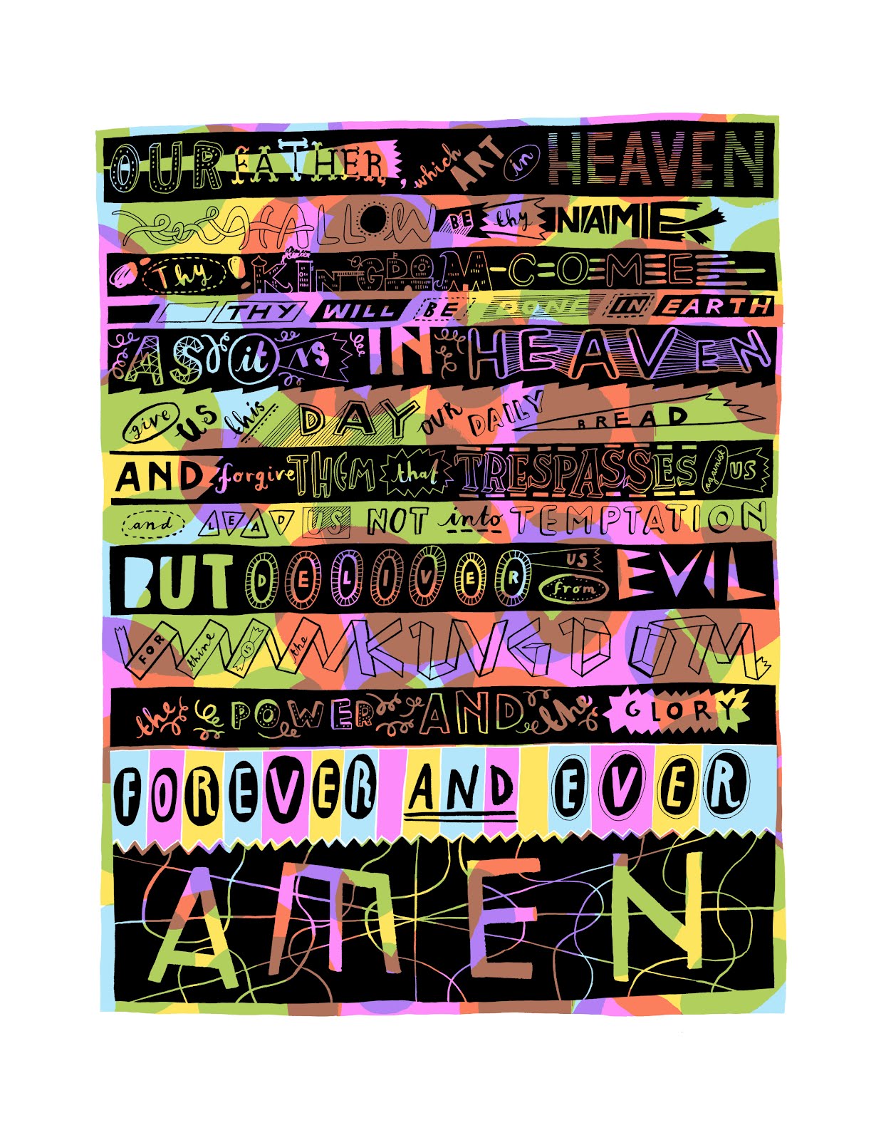 jess wilson Lords Prayer