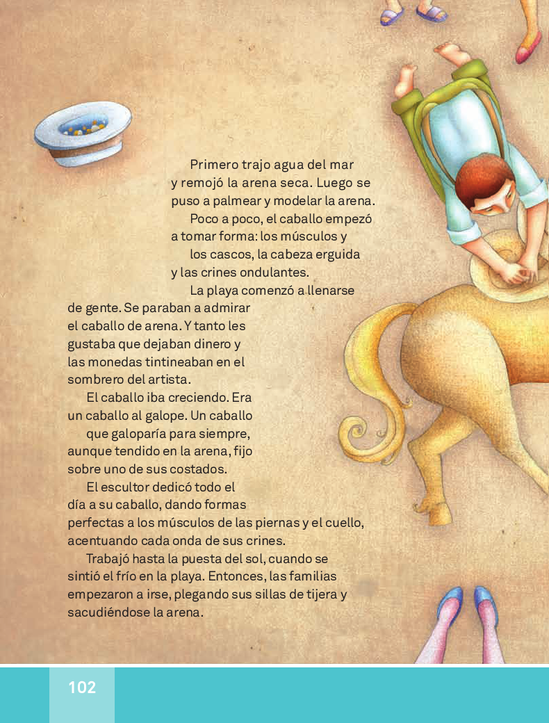 El caballo de arena- Español Lecturas 3ro 2014-2015