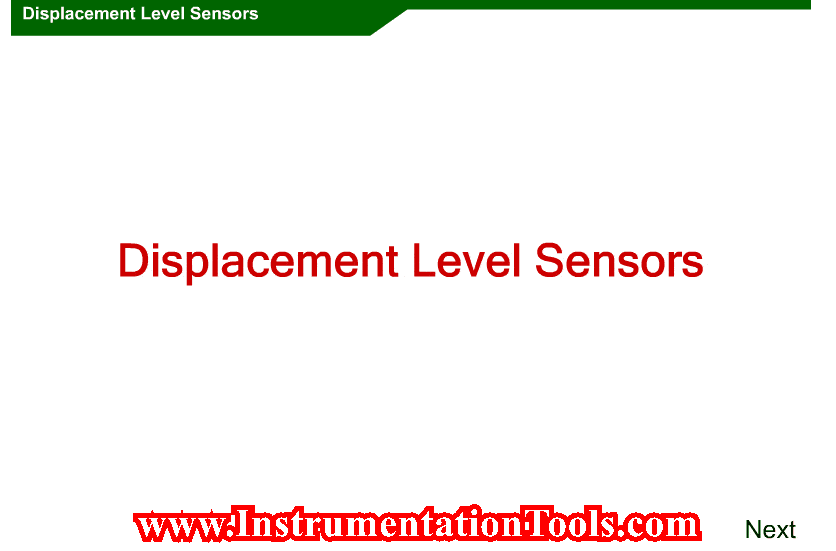 Displacer Level Sensor Working Animation Instrumentation Tools
