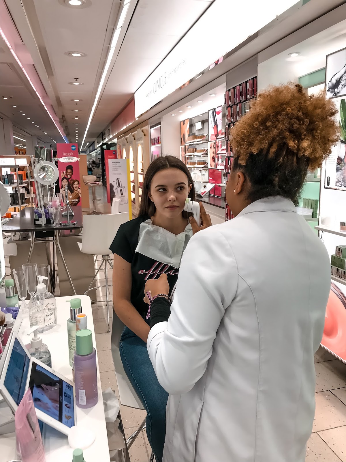 Clinique Counter in Boots Manchester Laurie Elle Manchester Blogger
