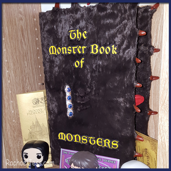 Craft How to make a Monster Book of Monsters Lifestyle & DIY blogger