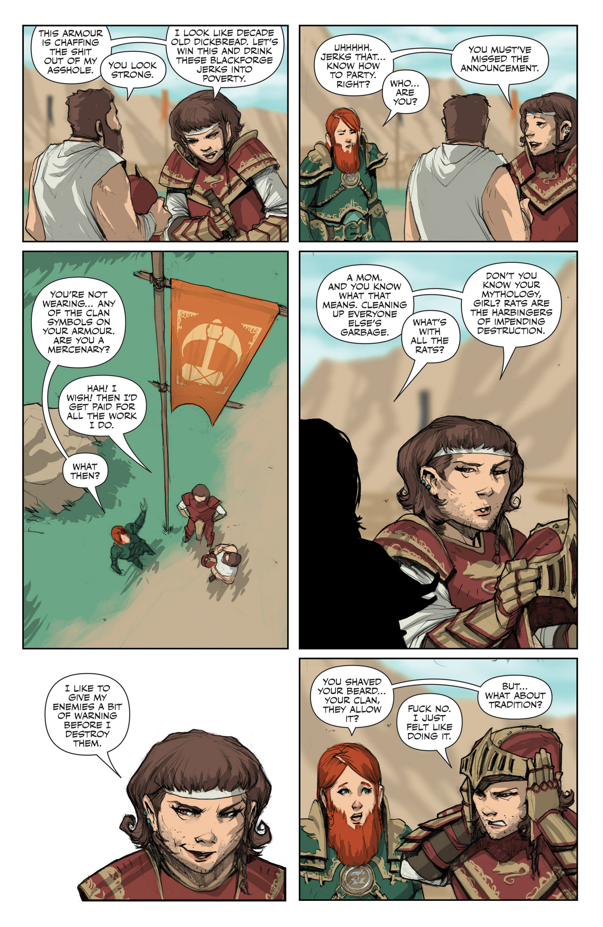 Read online Rat Queens (2013) comic -  Issue #8 - 12