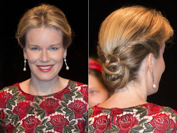 King Philippe and Queen Mathilde of Belgium attends the 8th gala concert of the King Baudouin foundation organized by the East Flanders committee in Gent, Belgium