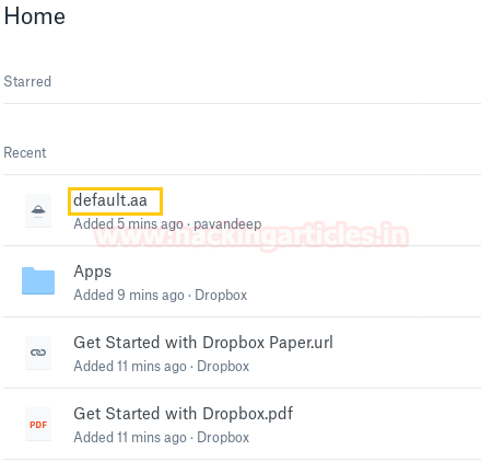 Dropbox C2 Command and Control