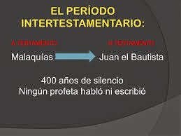 el periodo intertestamentario