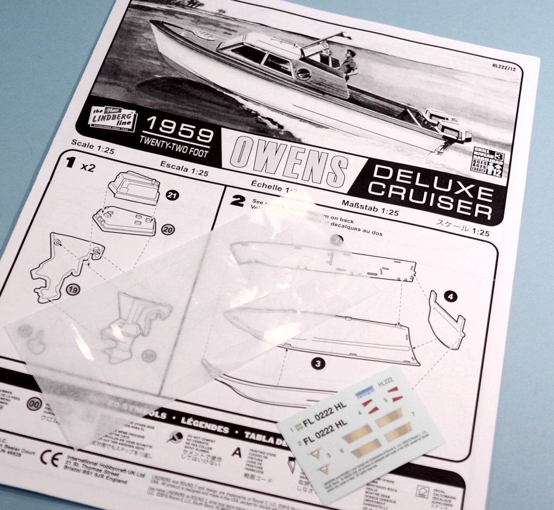 Models & Kits Military Models & Kits Lindberg 1959 TwentyTwo Foot