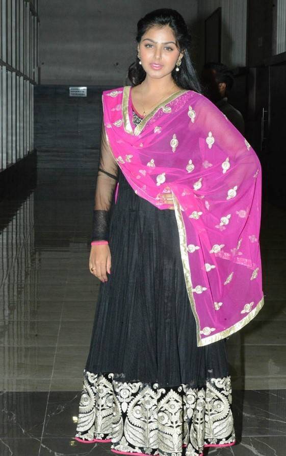 Beautiful Gujarati Girl Monal Gajjar Photos In Black Dress