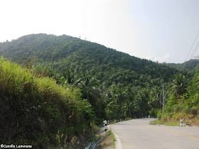 Koh Phangan mountain roads