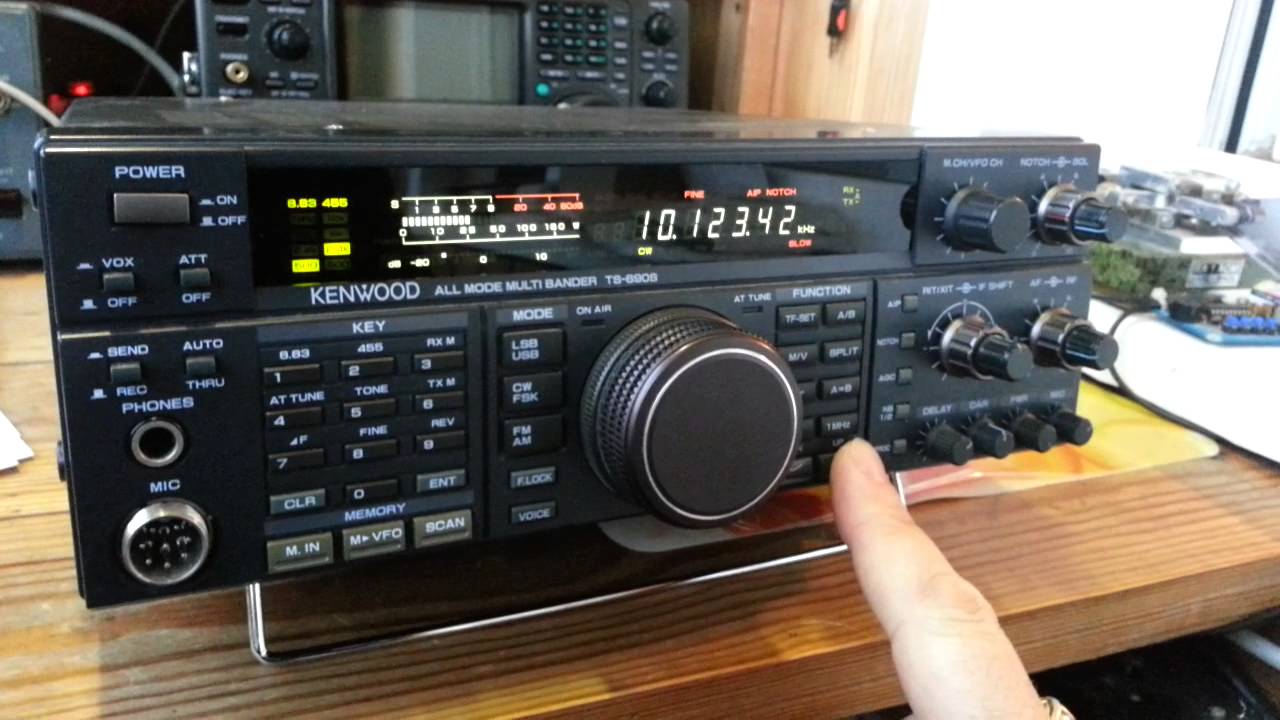 Radio Kenwood TS-570S TS-690S TS-870S AT-300 6 PIN conector hembra Sintonizador automático 