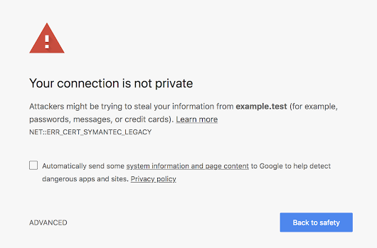 Distrust of the Symantec PKI: Immediate action needed by site operators