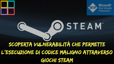 Scoperta vulnerabilità che permette l'esecuzione di codice maligno attraverso giochi Steam 8 Scoperta%2Bvulnerabilit%25C3%25A0%2Bche%2Bpermette%2Bl%2527esecuzione%2Bdi%2Bcodice%2Bmaligno%2Battraverso%2Bgiochi%2BSteam