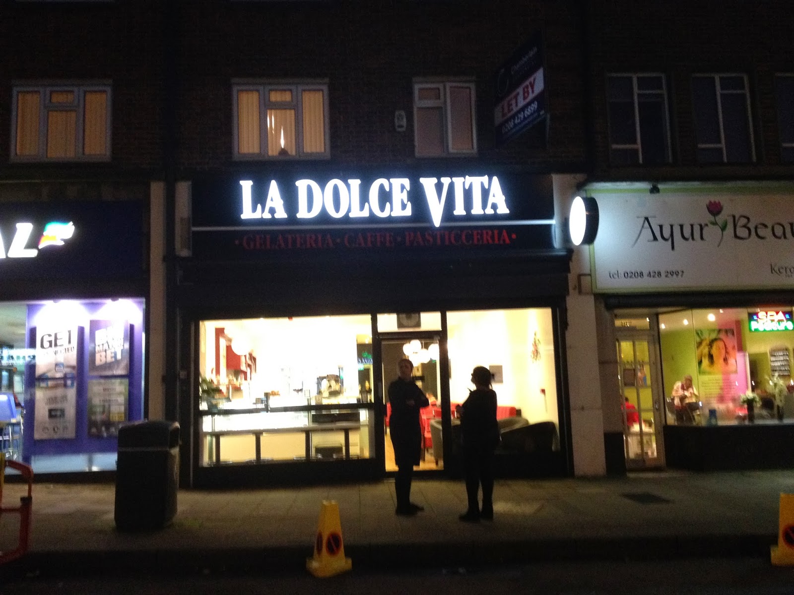 Travel with Angela Lansbury La Dolce Vita another new eating place