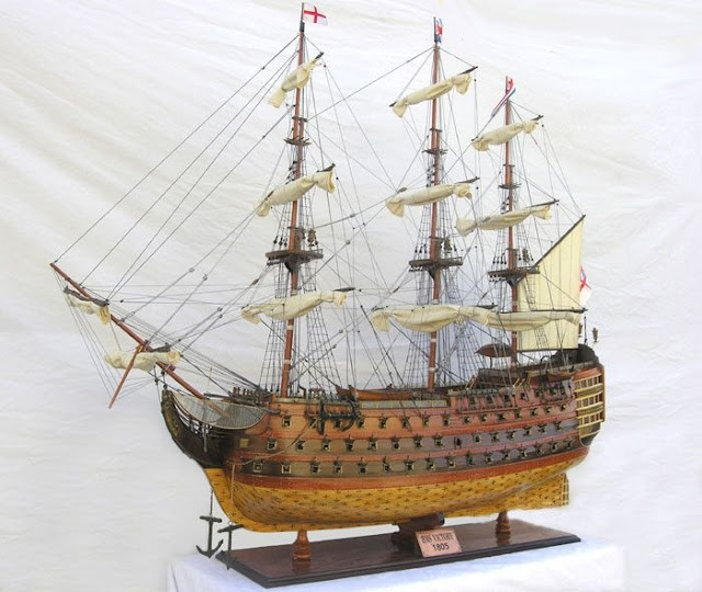  HMS Victory Tall Ship Model 