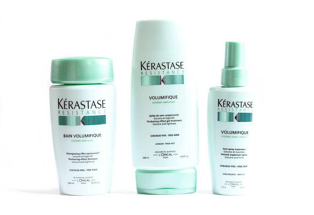 kerastase gamme volumifique shampooing après-shampooing spray avis test